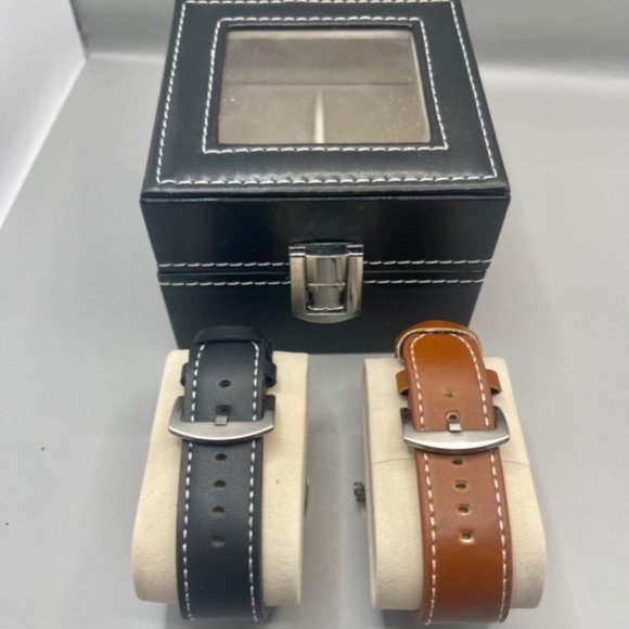 Both New In Plastic Watch  No Defects Fully Functional - Picture 3 of 5